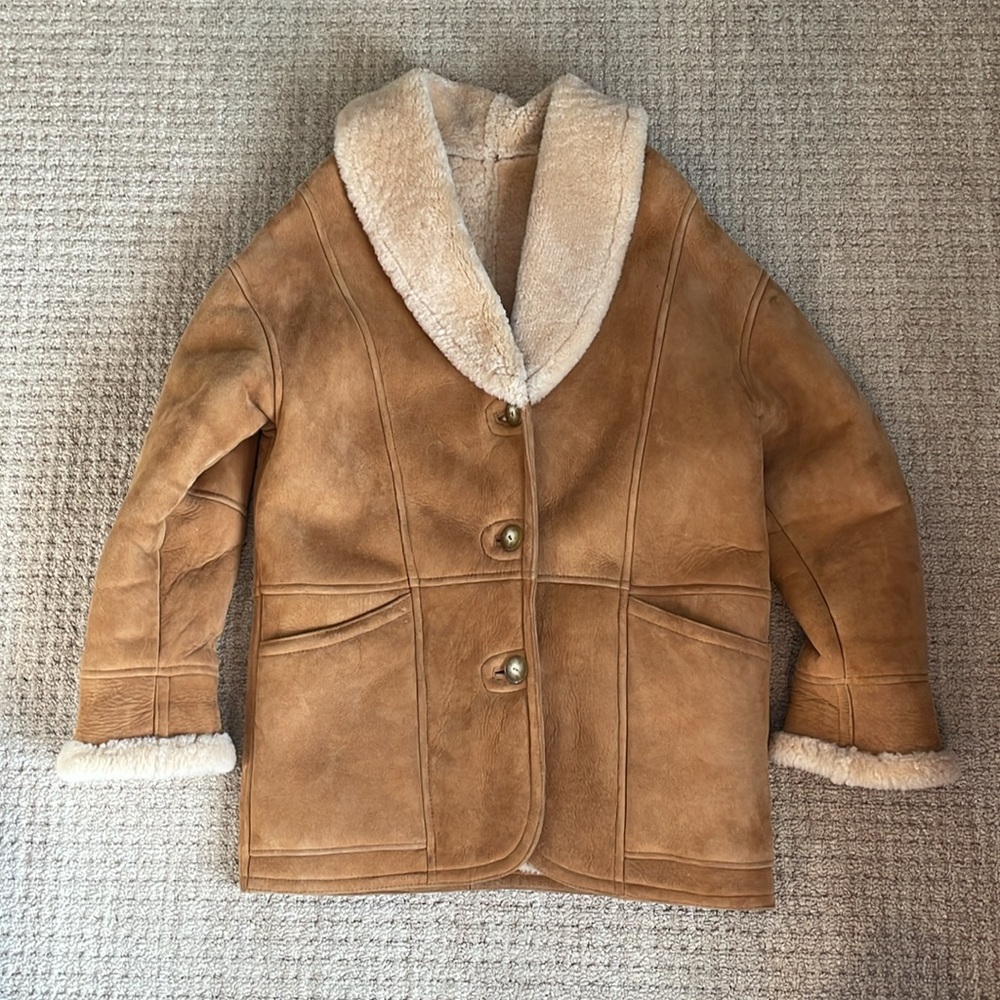 Barneys New York Men’s Shearling Coat